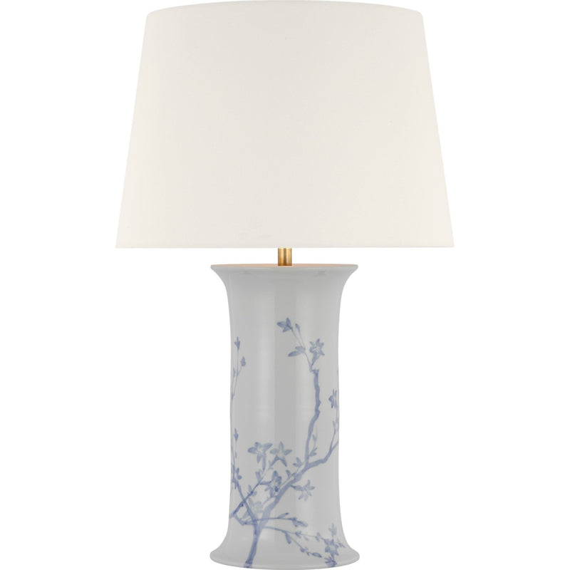Mallory Medium Table Lamp in Sky Twiggy