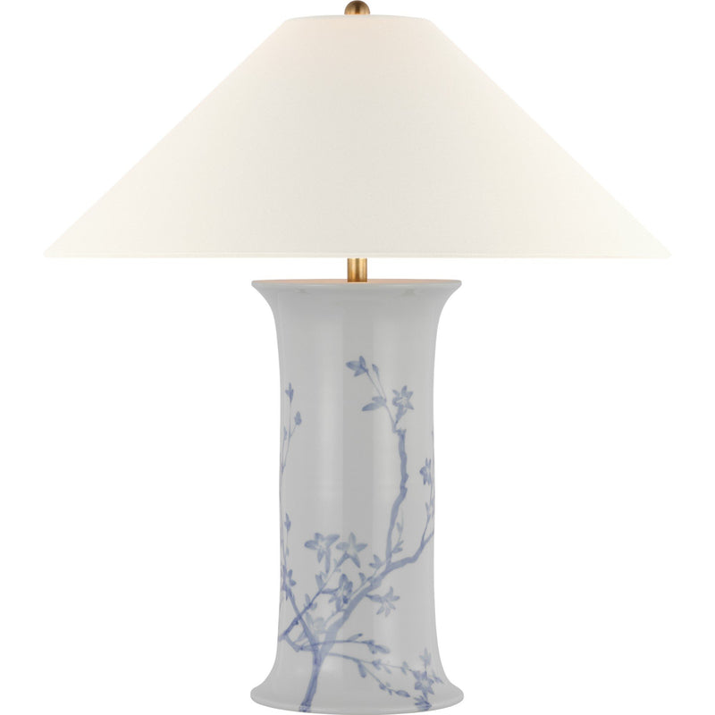 Mallory Medium Table Lamp in Sky Twiggy