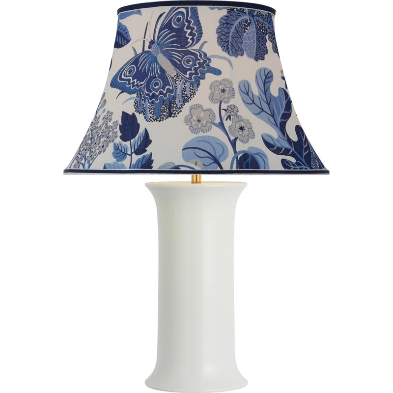 Mallory Medium Table Lamp in White Porcelain