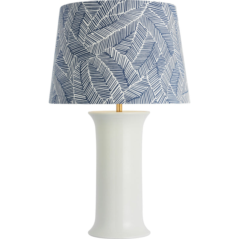 Mallory Medium Table Lamp in White Porcelain