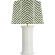 Mallory Medium Table Lamp in White Porcelain
