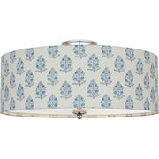 Cheever 20" 4-Light Semi-Flush Mount in Polished Nickel