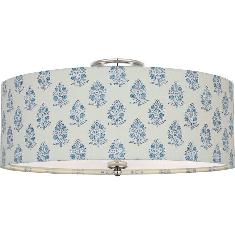 Cheever 20" 4-Light Semi-Flush Mount in Polished Nickel
