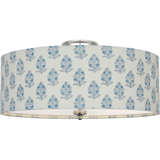Cheever 20" 4-Light Semi-Flush Mount in Polished Nickel