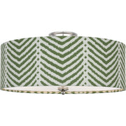 Cheever 20" 4-Light Semi-Flush Mount in Polished Nickel