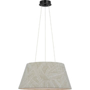 Caufield 21" Drum Pendant in Bronze