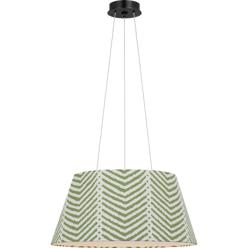 Caufield 21" Drum Pendant in Bronze