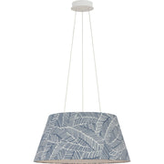 Caufield 21" Drum Pendant in Matte White