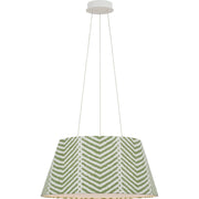 Caufield 21" Drum Pendant in Matte White