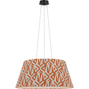 Caufield 29" Drum Pendant in Bronze