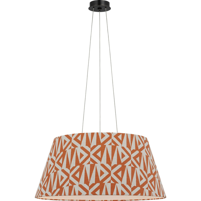 Caufield 29" Drum Pendant in Bronze