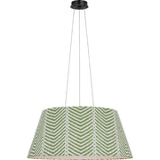 Caufield 29" Drum Pendant in Bronze