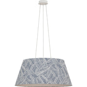 Caufield 29" Drum Pendant in Matte White