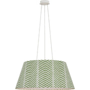 Caufield 29" Drum Pendant in Matte White
