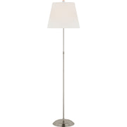 Wyatt 52" Floor Lamp in Polished Nickel