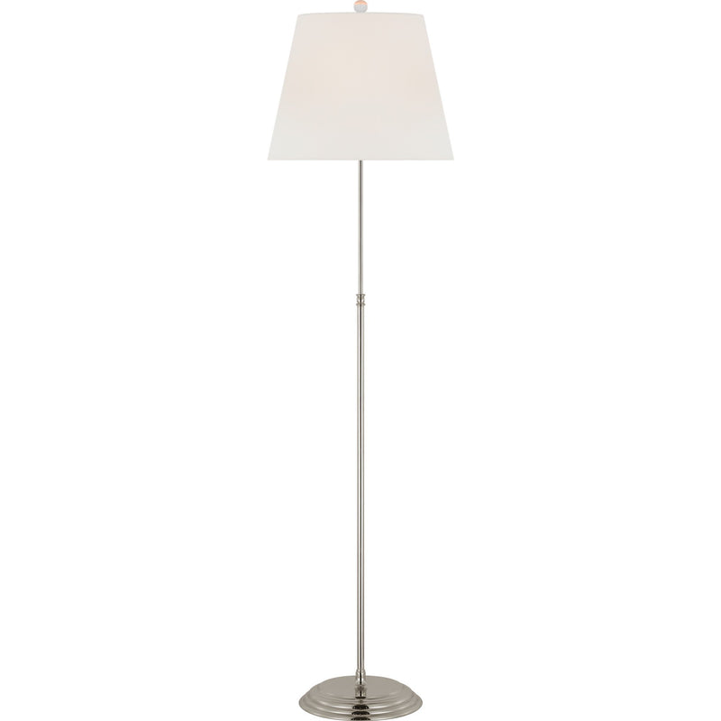 Wyatt 52" Floor Lamp in Polished Nickel