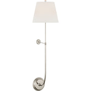 Wyatt 39" Statement Wall Sconce in Polished Nickel
