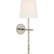 Collette 23" Tail Wall Sconce in Polished Nickel