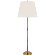 Wyatt 29" Buffet Table Lamp in Hand-Rubbed Antique Brass