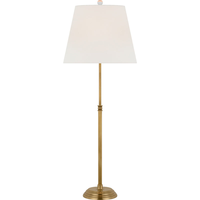 Wyatt 29" Buffet Table Lamp in Hand-Rubbed Antique Brass