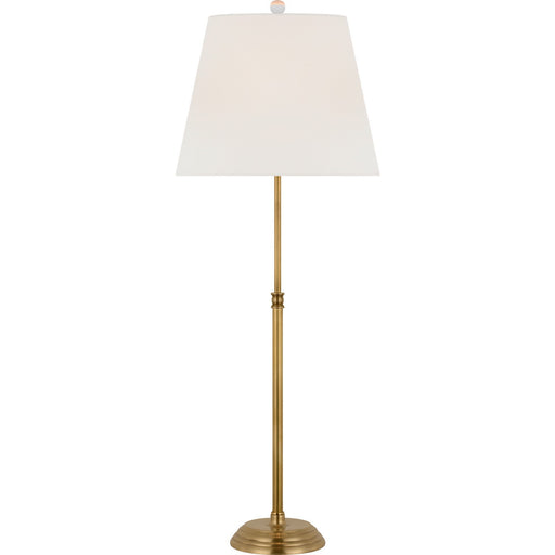 Wyatt 29" Buffet Table Lamp in Hand-Rubbed Antique Brass