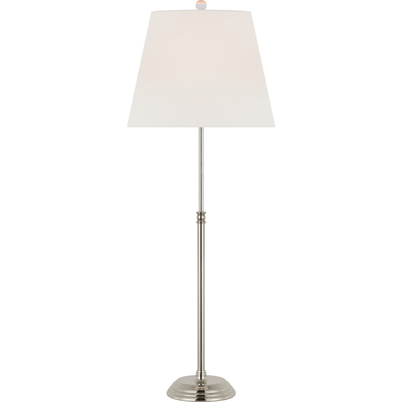 Wyatt 29" Buffet Table Lamp in Polished Nickel