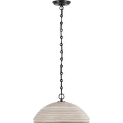 Emerson 16" Rattan Pendant in Bronze