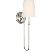 Vendome 21" Deep Arm Cordless Wall Sconce in Polished Nickel