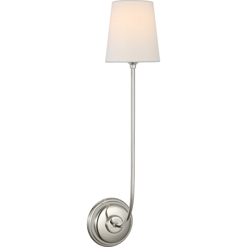 Vendome 26" Wall Sconce in Polished Nickel