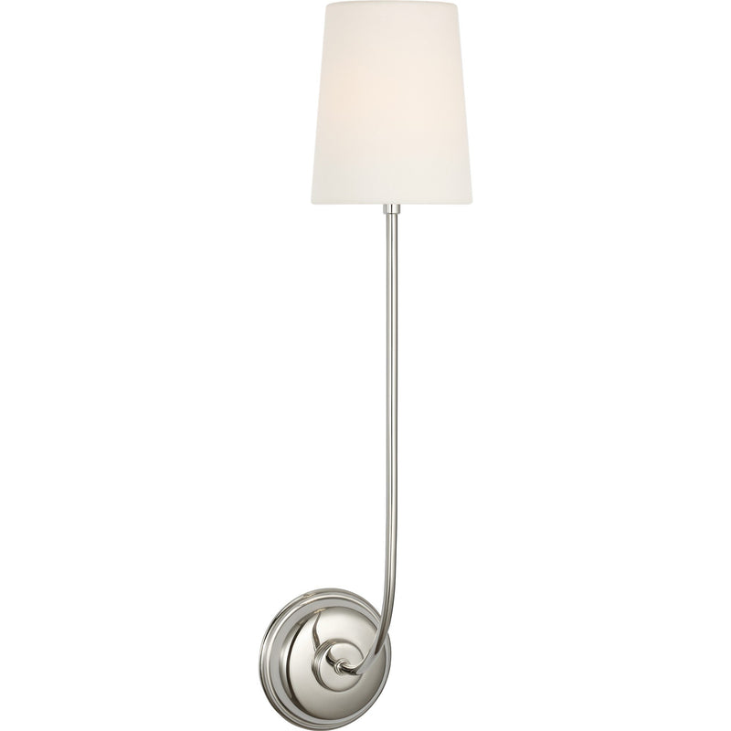 Vendome 26" Cordless Wall Sconce in Polished Nickel