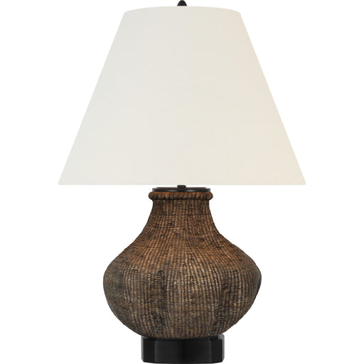 Tahiti 25" Table Lamp in Smoke