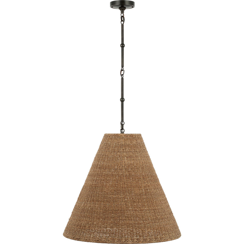 Goodman Large 2-Light Pendant in Bronze