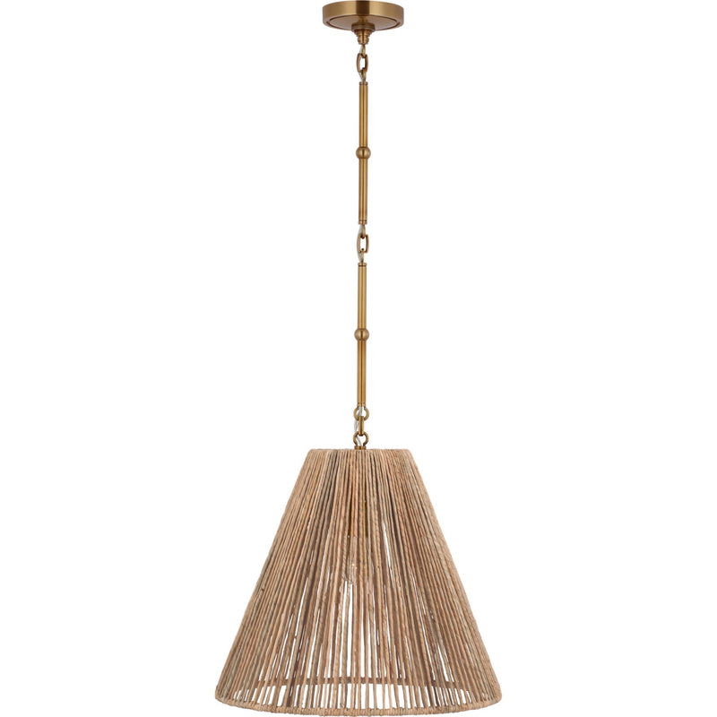 Goodman Medium Pendant in Hand-Rubbed Antique Brass