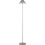 Blaze 55" Floor Lamp in Polished Nickel