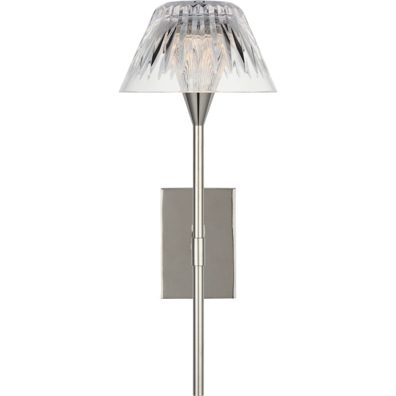 Blaze 14" Bath Sconce in Polished Nickel