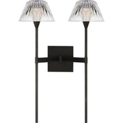 Blaze 19" 2-Light Tail Wall Sconce in Bronze