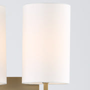 Veronica 2 Light 11" Sconce in Aged Brass