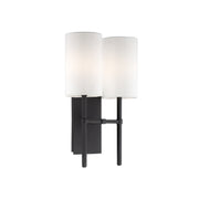 Veronica 2 Light 11" Sconce in Black Forged