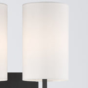 Veronica 2 Light 11" Sconce in Black Forged