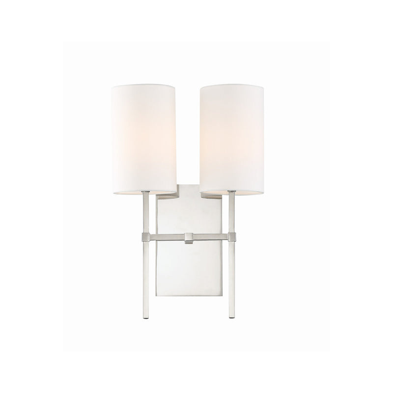 Veronica 2 Light 11" Sconce in Polished Nickel