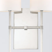 Veronica 2 Light 11" Sconce in Polished Nickel