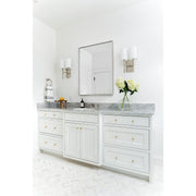 Veronica 2 Light 11" Sconce in Polished Nickel in a room setting