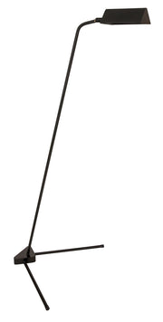Victory 48" Floor Lamp with Metal Shade in Black