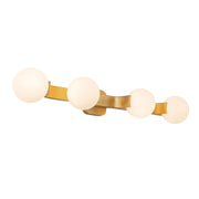 Briar 34" 4-Light Vanity Light in Brushed Gold