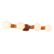 Briar 34" 4-Light Vanity Light in Teak