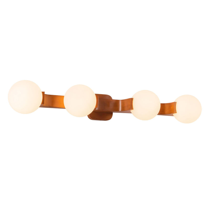 Briar 34" 4-Light Vanity Light in Teak