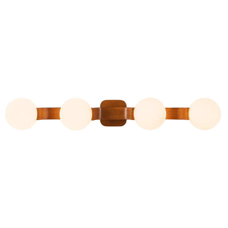 Briar 34" 4-Light Vanity Light in Teak