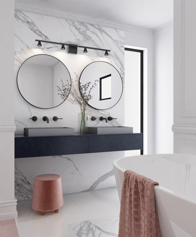 Dune 41" Vanity Light in Black