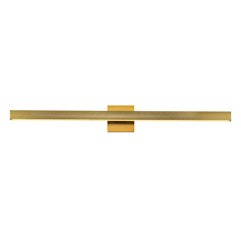 Vera 38" Vanity Light in Brushed Gold