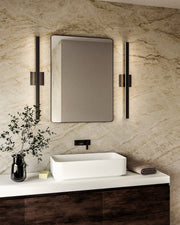 Vera 38" Vanity Light in Black